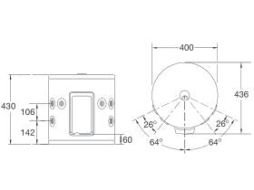 Rheem 25L 3.6kW Single Element Electric Hot Water System - 191/025 -  WESTERN SHAMROCK PLUMBING PTY LTD