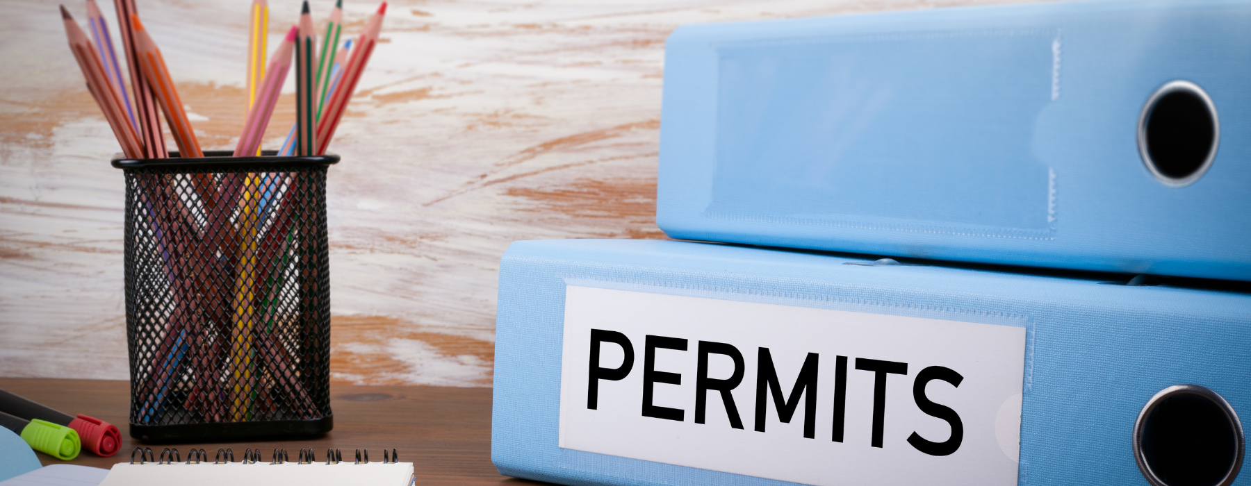 Why do I need to apply for permits through council and what types are there?