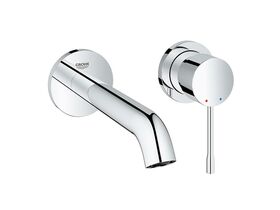 GROHE Essence New Wall Basin Mixer Tap Set 180mm Chrome (5 Star)
