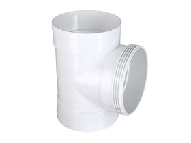 PVC Stormwater Tee Female &amp; Female 90mm